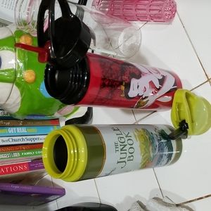 2 Disney water bottles